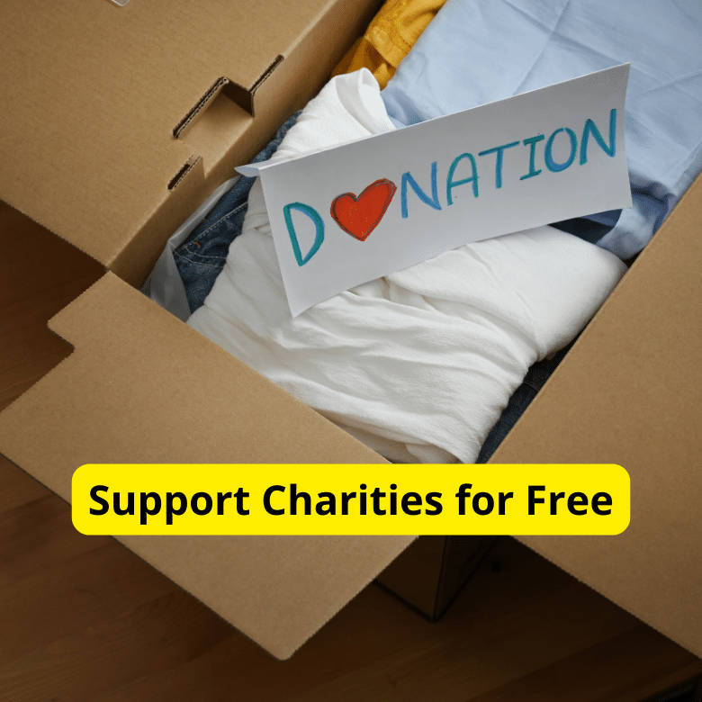 Support Charities for Free